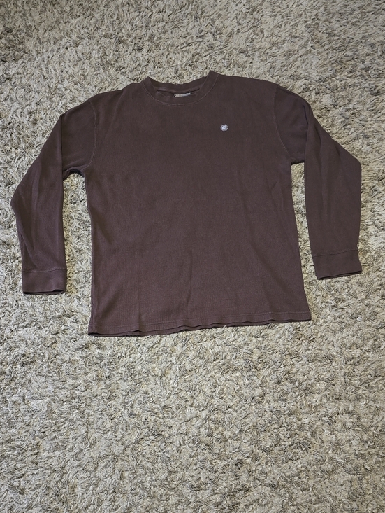 Southpole Other - Men's Long Sleeve Thermal Crew - Brown